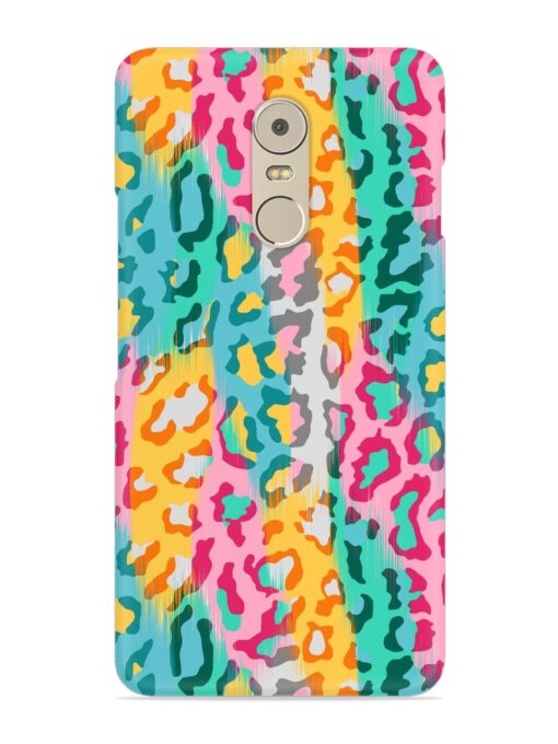 Seamless Vector Colorful Snap Case for Lenovo K6 Note Zapvi