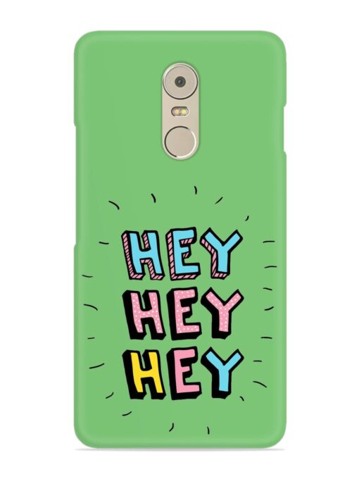 Hey Vector Cartoon Snap Case for Lenovo K6 Note Zapvi