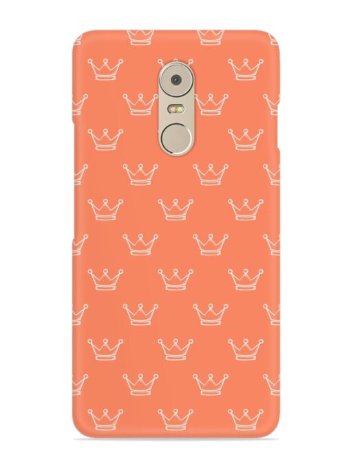 Hand Drawn Crown Snap Case for Lenovo K6 Note Zapvi