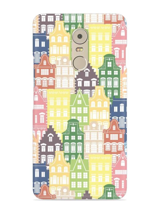 Seamless Shapes Pattern Snap Case for Lenovo K6 Note Zapvi