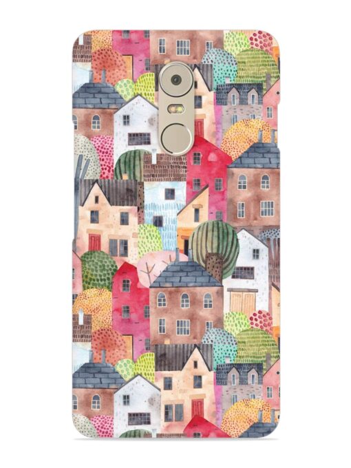 Abstract Seamless Pattern Snap Case for Lenovo K6 Note Zapvi