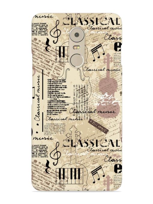 Classical Music Lpattern Snap Case for Lenovo K6 Note Zapvi