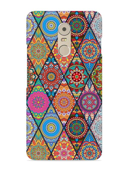 Seamless Tile Pattern Snap Case for Lenovo K6 Note Zapvi