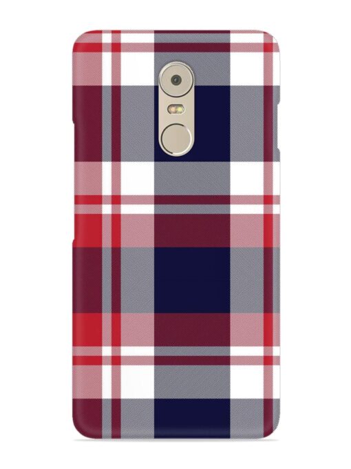 Classic Plaid Tartan Snap Case for Lenovo K6 Note Zapvi