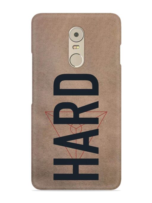 Hard Typo Snap Case for Lenovo K6 Note Zapvi