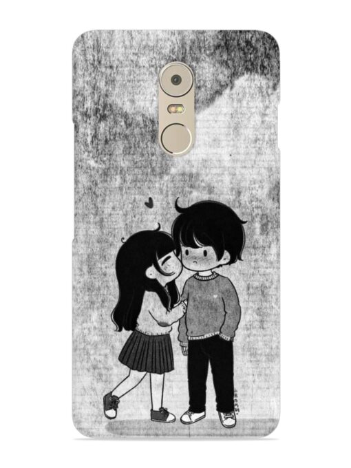 Couple Love Highlights Snap Case for Lenovo K6 Note Zapvi