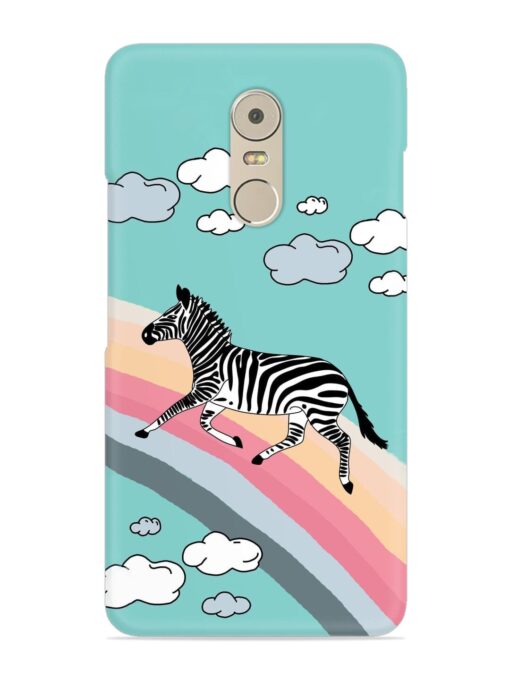 Running Zebra Snap Case for Lenovo K6 Note Zapvi