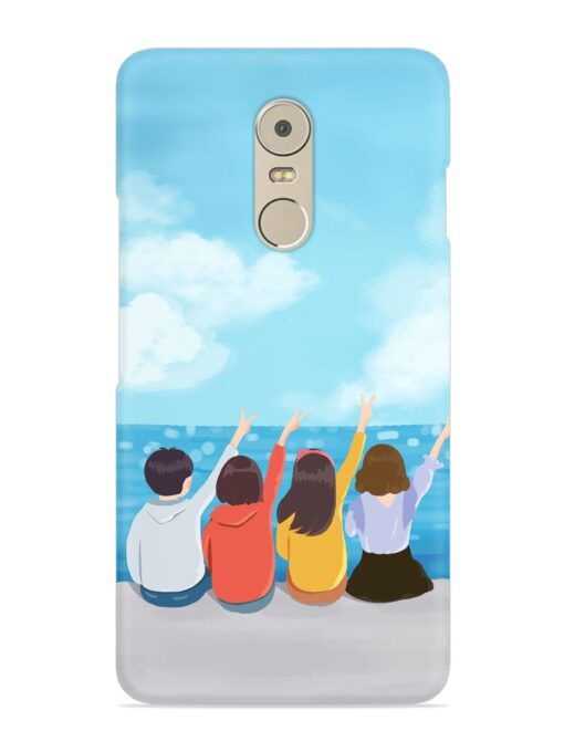 Happy Kids Snap Case for Lenovo K6 Note Zapvi