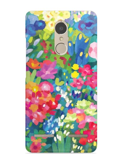 Watercolor Flower Art Snap Case for Lenovo K6 Power Zapvi