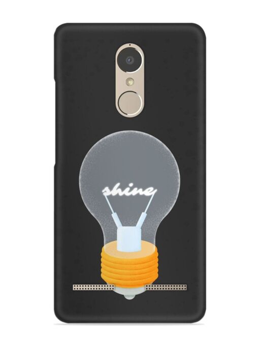 Bulb Background Snap Case for Lenovo K6 Power Zapvi