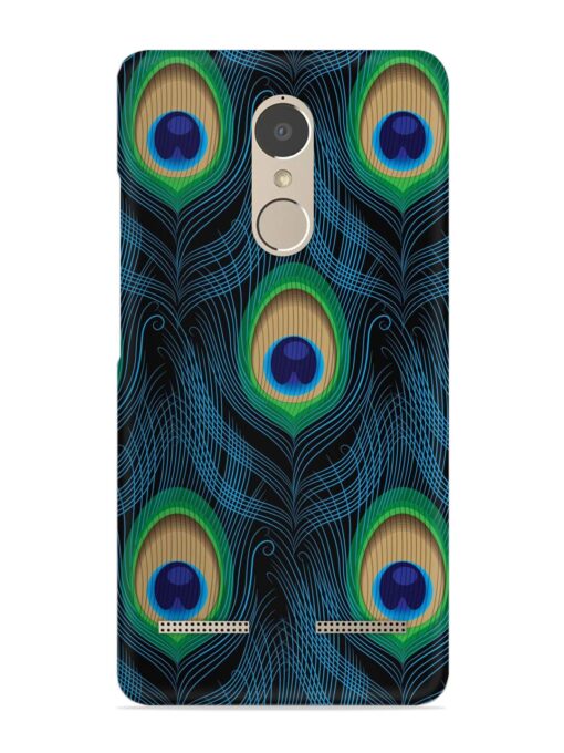 Seamless Pattern Peacock Snap Case for Lenovo K6 Power Zapvi