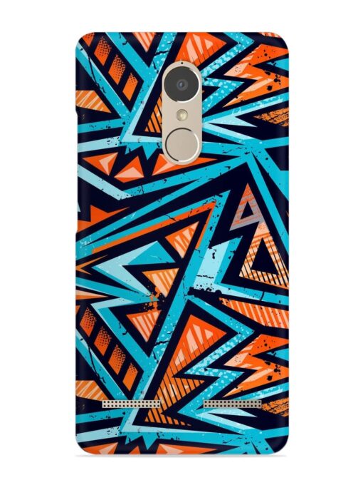 Abstract Seamless Grunge Snap Case for Lenovo K6 Power Zapvi