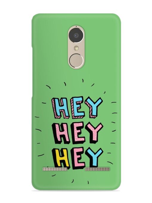 Hey Vector Cartoon Snap Case for Lenovo K6 Power Zapvi