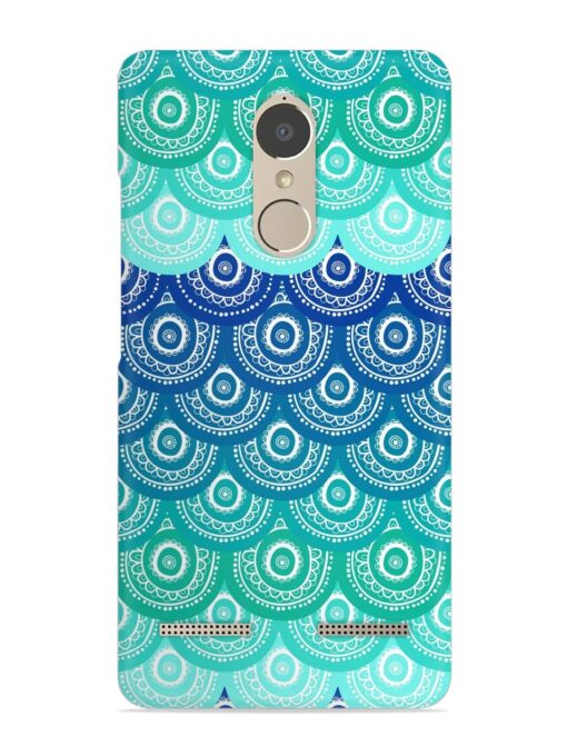 Ethnic Seamless Pattern Snap Case for Lenovo K6 Power Zapvi