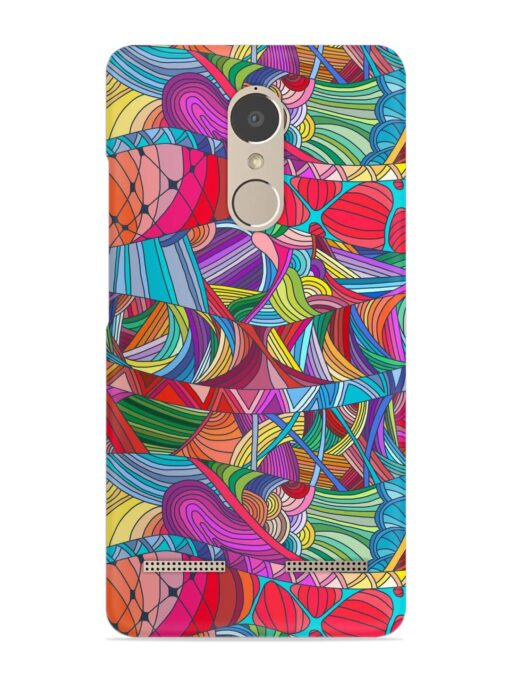 Seamless Patterns Hand Drawn Snap Case for Lenovo K6 Power Zapvi