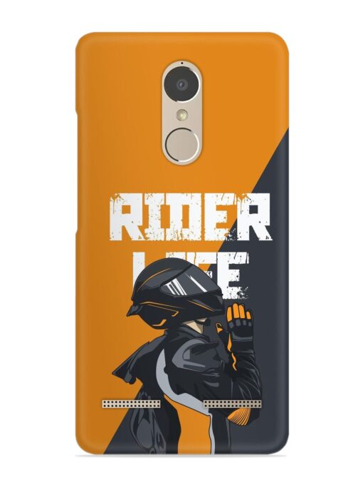 Rider Life Snap Case for Lenovo K6 Power Zapvi