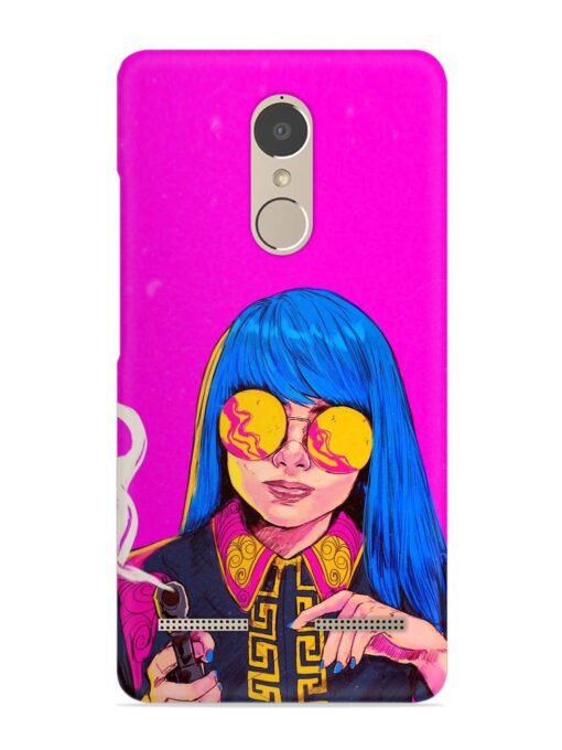 Aesthetic Anime Girl Snap Case for Lenovo K6 Power Zapvi