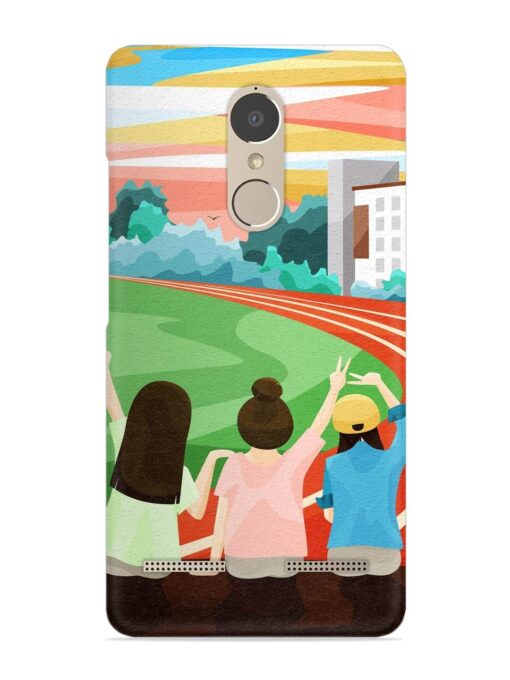 School Playground Snap Case for Lenovo K6 Power Zapvi