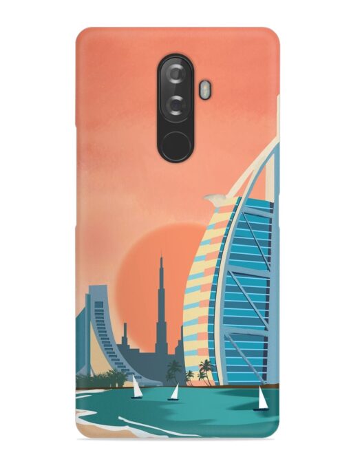 Dubai Architectural Scenery Snap Case for Lenovo K8 Note Zapvi