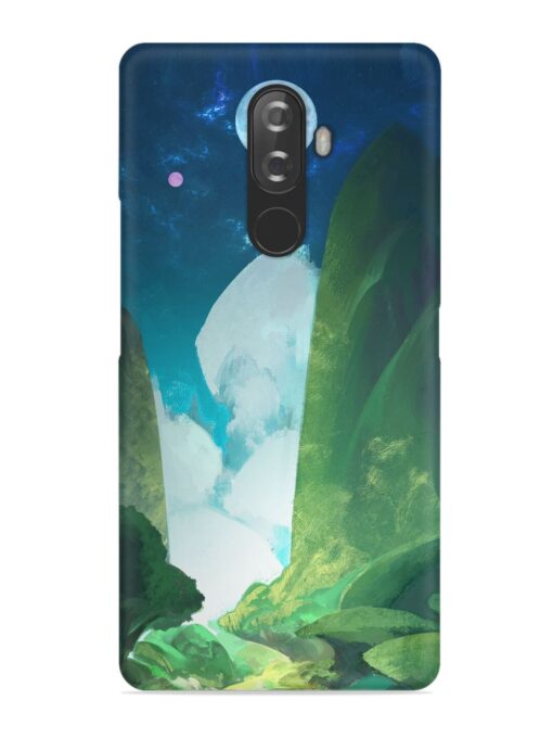 Abstract Art Of Nature Snap Case for Lenovo K8 Note Zapvi