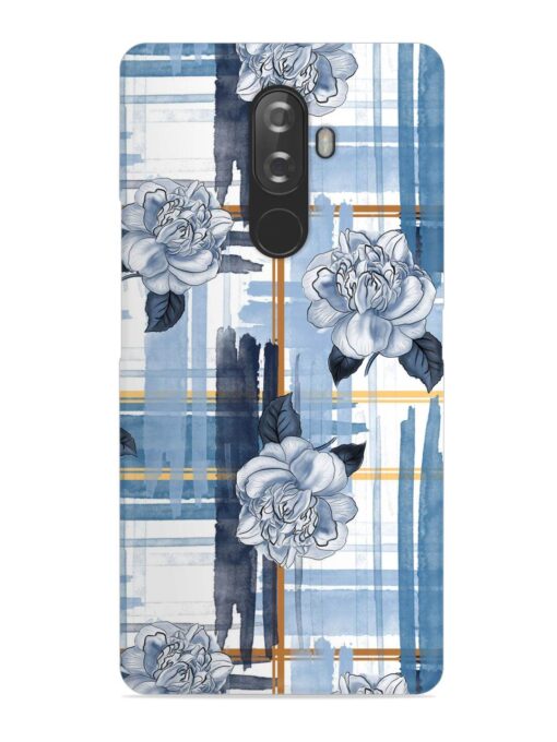 Watercolor Pattern Rose Snap Case for Lenovo K8 Note Zapvi