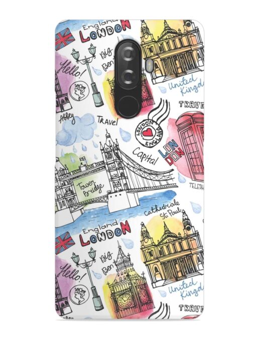 Vector London Landmark Snap Case for Lenovo K8 Note Zapvi