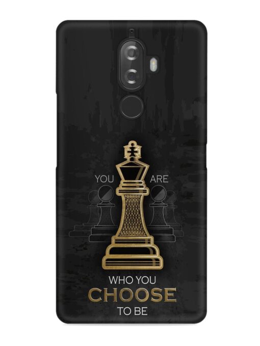 You Are Who Choose To Be Snap Case for Lenovo K8 Plus Zapvi