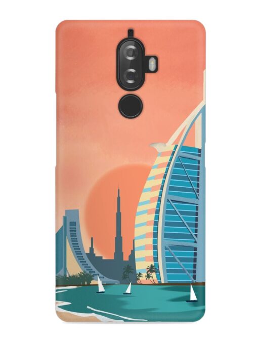 Dubai Architectural Scenery Snap Case for Lenovo K8 Plus Zapvi