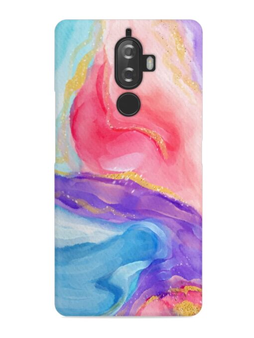 Watercolor Gradient Snap Case for Lenovo K8 Plus Zapvi