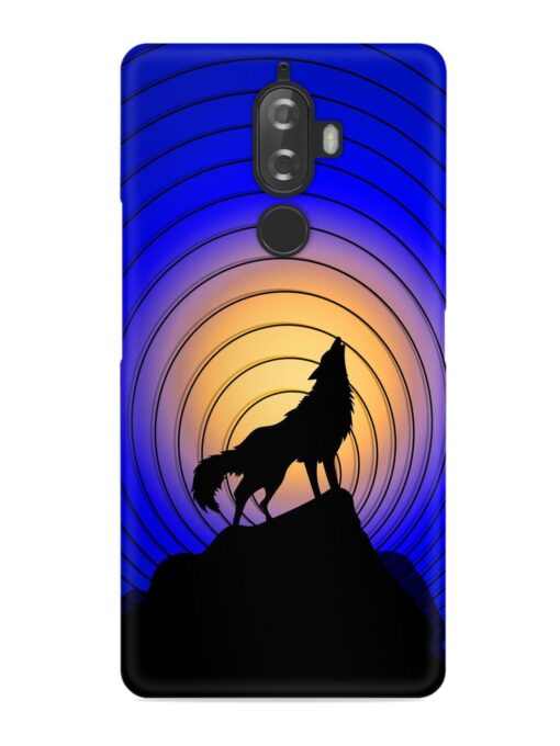 Fox Roaring Design Snap Case for Lenovo K8 Plus Zapvi