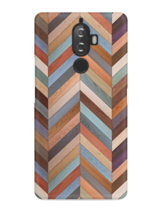 Seamless Wood Parquet Snap Case for Lenovo K8 Plus Zapvi