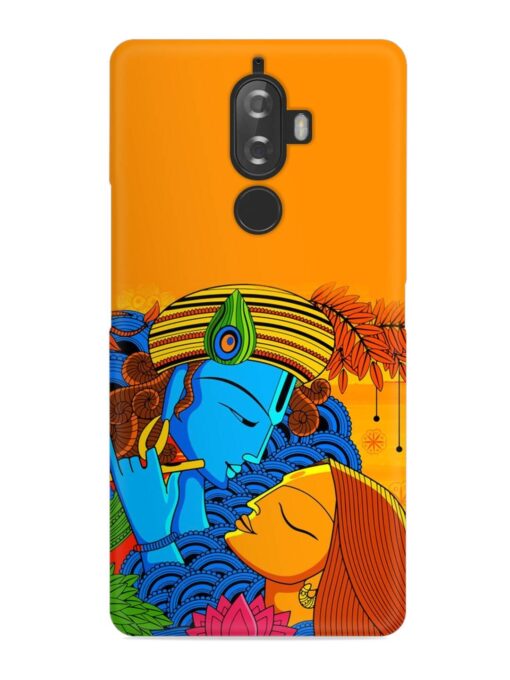 Illustration Hindu Goddess Snap Case for Lenovo K8 Plus Zapvi