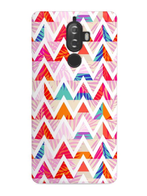 Abstract Triangle Background Snap Case for Lenovo K8 Plus Zapvi