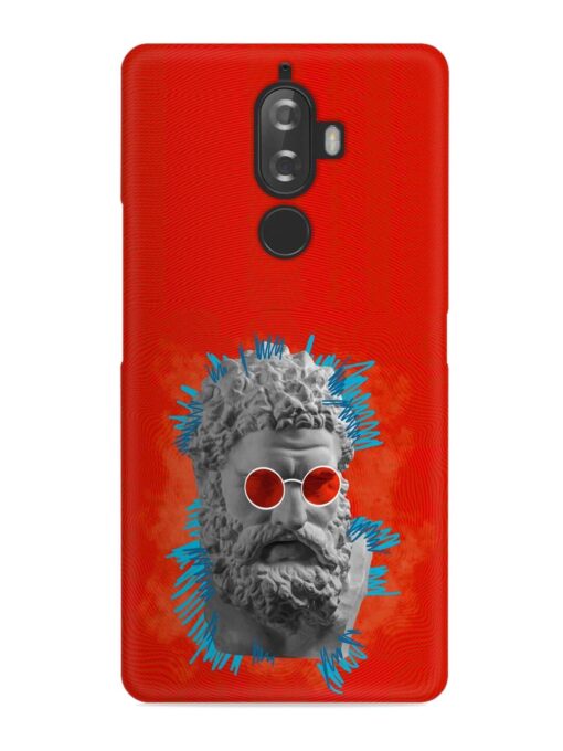 Contemporary Art Concept Snap Case for Lenovo K8 Plus Zapvi