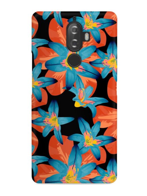 Philippine Flowers Seamless Snap Case for Lenovo K8 Plus Zapvi