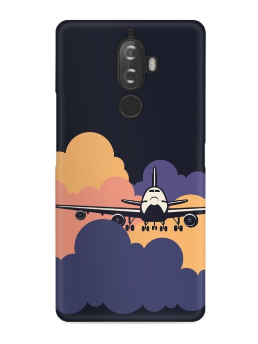 Aeroplane vector Snap Case for Lenovo K8 Plus Zapvi