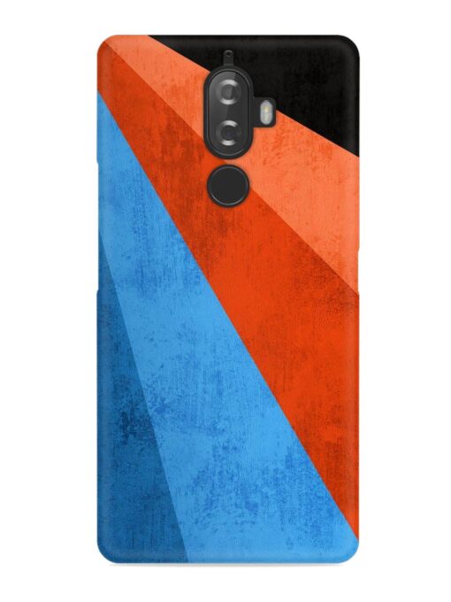 Modern Matte Abstract Snap Case for Lenovo K8 Plus Zapvi