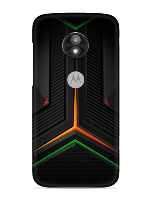 Orange Triangle Light Snap Case for Motorola Moto E5 Play Zapvi