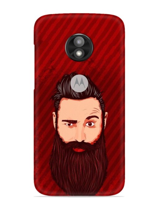 Beardo Man Snap Case for Motorola Moto E5 Play Zapvi