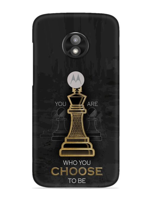 You Are Who Choose To Be Snap Case for Motorola Moto E5 Play Zapvi