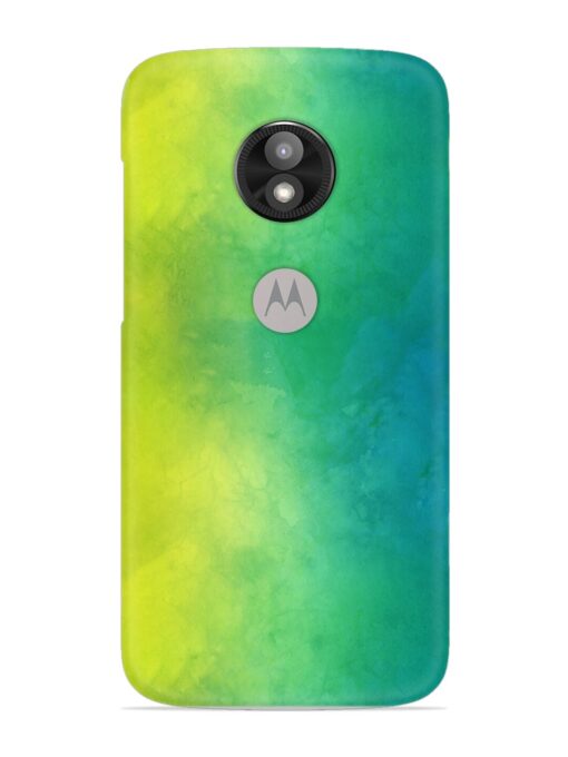 Yellow Green Gradient Snap Case for Motorola Moto E5 Play Zapvi