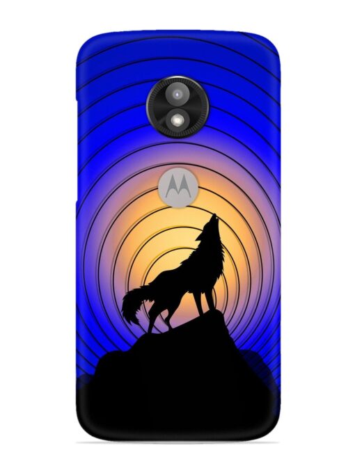 Fox Roaring Design Snap Case for Motorola Moto E5 Play Zapvi