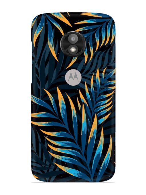 Abstract Leaf Art Snap Case for Motorola Moto E5 Play Zapvi