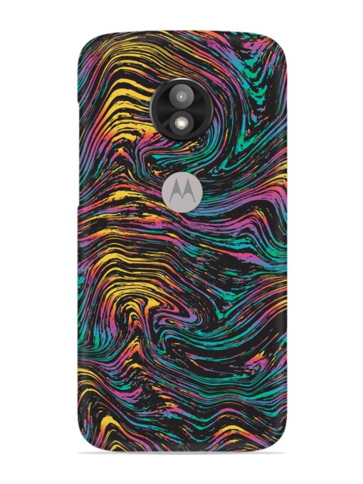 Abstract Liquid Colors Snap Case for Motorola Moto E5 Play Zapvi