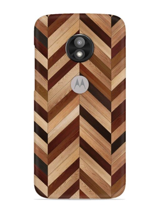 Seamless Wood Parquet Snap Case for Motorola Moto E5 Play Zapvi