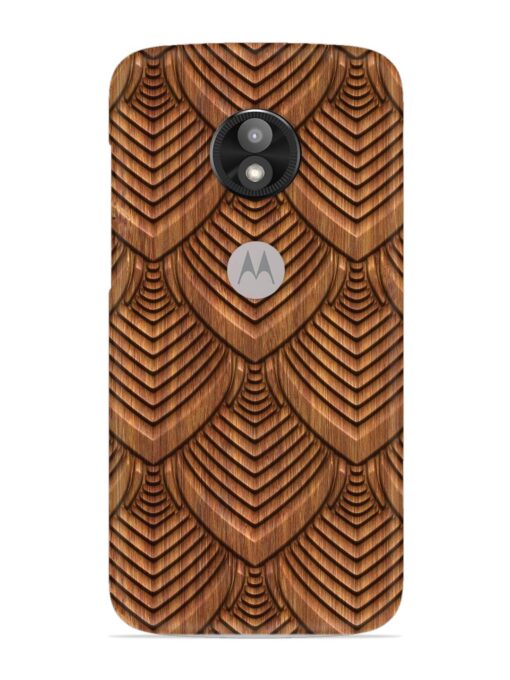 Carved Pattern On Snap Case for Motorola Moto E5 Play Zapvi