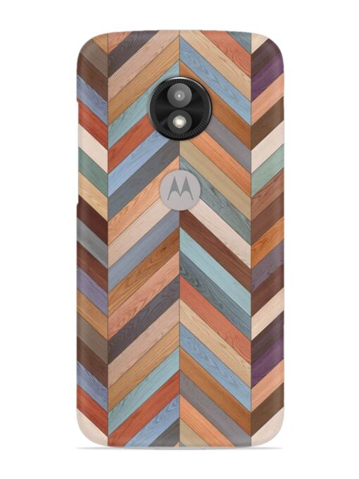 Seamless Wood Parquet Snap Case for Motorola Moto E5 Play Zapvi