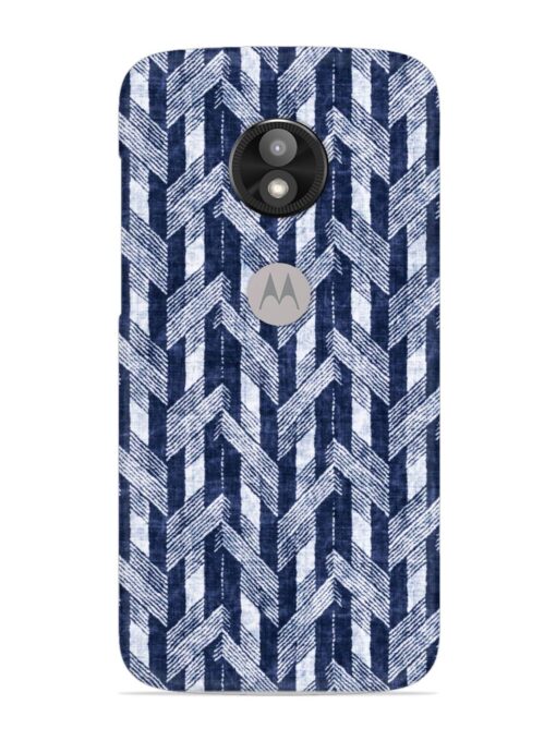 Abstract Herringbone Motif Snap Case for Motorola Moto E5 Play Zapvi