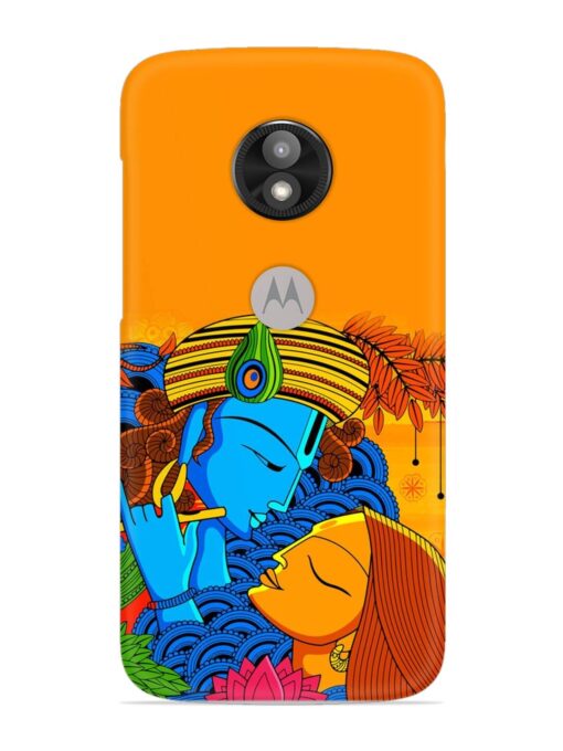 Illustration Hindu Goddess Snap Case for Motorola Moto E5 Play Zapvi