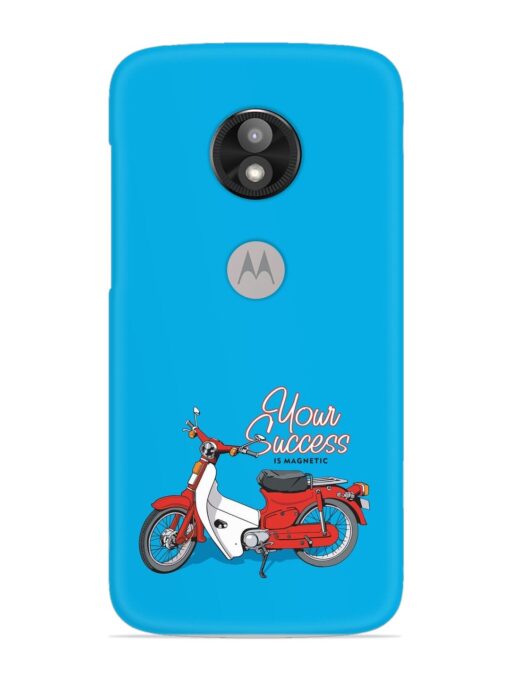 Motorcycles Image Vector Snap Case for Motorola Moto E5 Play Zapvi